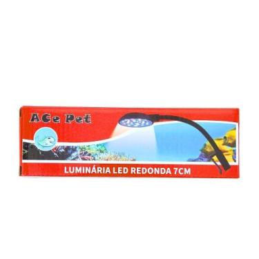 Imagem de Ace Pet Luminaria LED Redonda 7cm 7w Bivolt Aquário