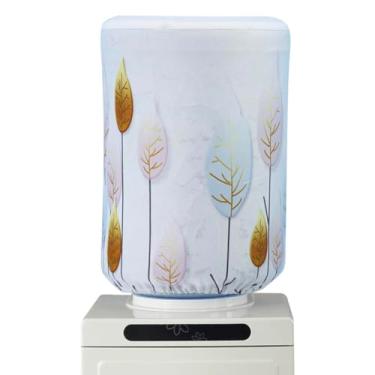 Imagem de KABAKE Capa Protetora Para Barril De Dispensador Água Garrafa 5 Galões, Protetor Poeira Balde Tecido Altamente Elástico, Elástico Reutilizável Garrafas Quentes E Frias