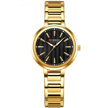 Imagem de Relógio feminino minimalista dial quartzo design fino à prova d´agua