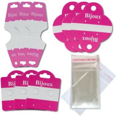 Imagem de Kit Tag Para Bijuterias 3 Modelos Com Saquinhos Lançamento - Sonar