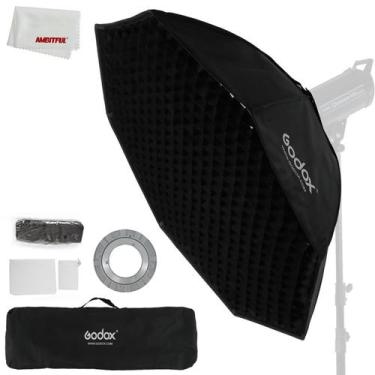 Imagem de Softbox Godox FW120 Octagon Honeycomb Grid 120 cm com suporte Bowens