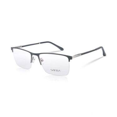Imagem de Armação Masculina Safira Retangular 75043 C1 54, Único