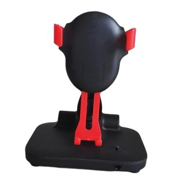 Imagem de BaotyJie Contador de passos para celular, baixa manutenção, silencioso, prático, acessórios, fácil de instalar, portátil, automático, pedômetro para celular, Vermelho