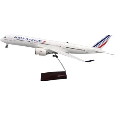 Imagem de Miniatura Avião Comercial Airbus A350-900 Air-France Versão Com Led - Escala 1/142
