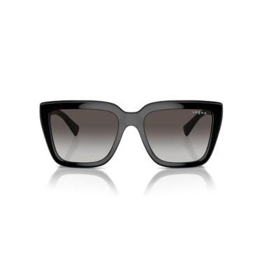Imagem de Óculos de Sol Vogue Eyewear 0VO5575SB W44/8G Tam 55 / Preto - Lentes Cinza Gradiente