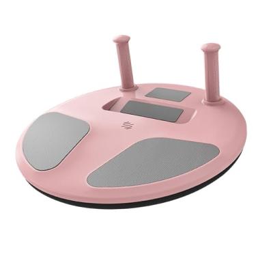 Imagem de Colaxi Prancha de exercício básico portátil multifuncional para flexão, suporte de equilíbrio e apoio plano, Rosa