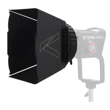Imagem de Aputure CF7 Kit de fresnel e portas de celeiro, kit compacto Bowens Mount Fresnel para Storm 400x, estojo de transporte protetor incluído