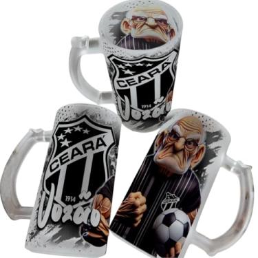 Imagem de Caneca De Chopp De Vidro 475ml Personalizada Com Seu Time (Ceará)
