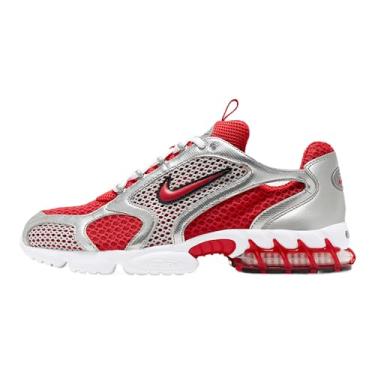 Imagem de Nike Tênis masculino Air Zoom Spiridon Cage 2, vermelho, 45 EU