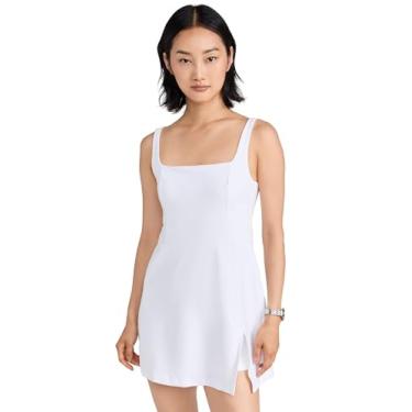 Imagem de Beyond Yoga Minivestido feminino Spacedye Court Appeal, Nuvem branca, P