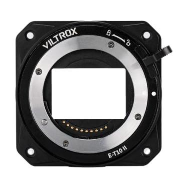 Imagem de VILTROX Adaptador de montagem de lente E-T10 II, conversor de foco automático, compatível com câmeras de cinema E Mount para Z-CAM E2 Series