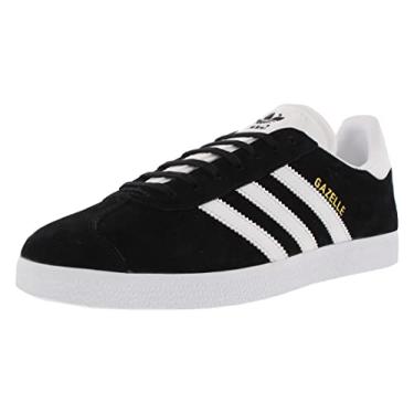 Imagem de adidas Tênis feminino multiesportivo para uso ao ar livre, Preto/Branco/Dourado Metálico - Preto, 8