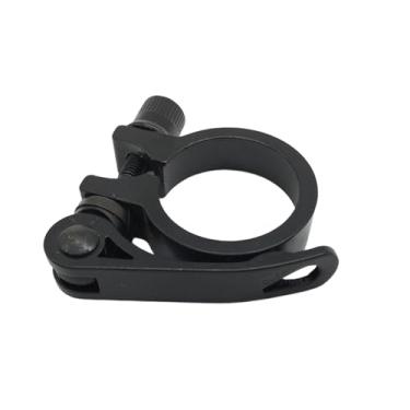 Imagem de menolana Grampo de canote de bicicleta com diâmetro interno de 38 mm, acessório de substituição para tubo de selim, braçadeira de liberação rápida para, Preto