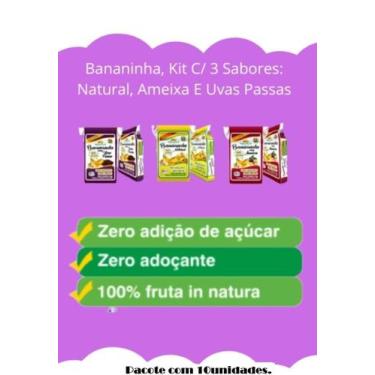 Imagem de Bananinha kit com 3 Sabores - NaturaFruti