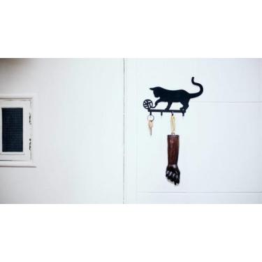 Imagem de Porta Chaves Pets - Gatinho - Makers Manufatura