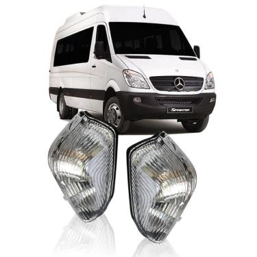 Imagem de Par Pisca Seta De Retrovisor Sprinter 2013 2014 2015 Fitam