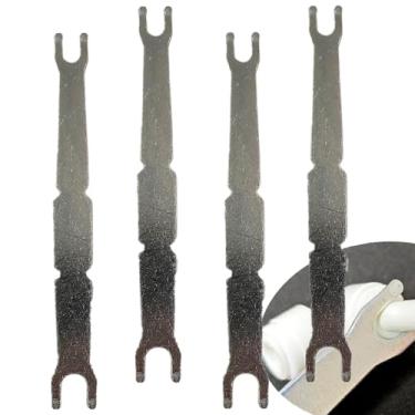 Imagem de QYvtsor Conjunto de 4 chaves de remoção rápida de filtro de água – para tubos de pressão de 0,6 mm e 9,5 cm, sistema RO de osmose reversa e instalação e manutenção de filtragem de bancada