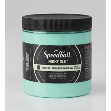 Imagem de Speedball 046222 Tinta acrílica para serigrafia, 236 ml, verde escuro noturno