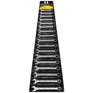 Imagem de Jogo de Chaves Combinadas Tramontina Basic 17 Peças