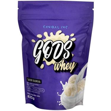 Imagem de Whey Protein Concentrado Gods Whey 825g Canibal Baunilha