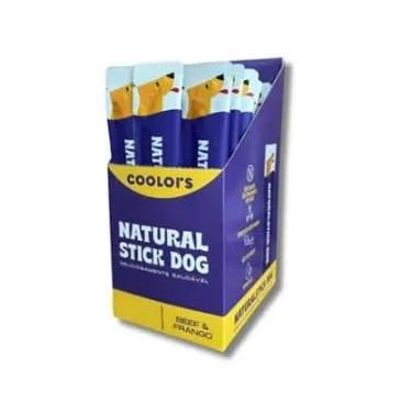 Imagem de Natural Stick, Petisco para Cães, Sticks Sabor Beef & Frango, 225g, 15 Unidades, Zero Corantes Artificiais, Rico em Vitaminas
