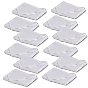 Imagem de Pack 12 Unidades Protetor de Travesseiro Impermeável Zíper Hotel Pousada Cheches