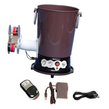 Imagem de Generic Robô de tênis de mesa, alimentador de bolas de grande capacidade, equipamento de prática, máquina de pingue-pongue, dispositivo de treinamento, Cinza