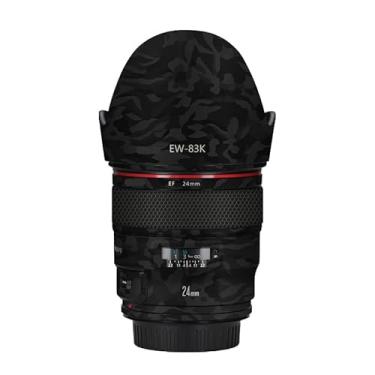 Imagem de EF 24 1.4 L II Protetor de Lente de Câmera Revestimento Película Protetora Vinil Película Adesivo Premium para Canon EF 24 mm F1.4 L II (Shadow Camo Preto)