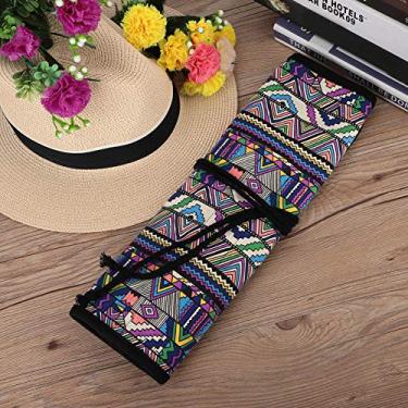 Imagem de RiToEasysports Estojo de Caneta de Pintura Feito à Mão Com Proteção Eficaz de Caneta de 20 Furos para Pincéis e Pincéis de Aquarela