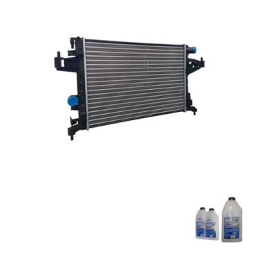 Imagem de Kit Radiador GM Agile Montana 1.4 1.8 + Água Desmineralizada