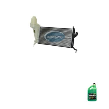 Imagem de Kit Radiador GM Celta 1.0/1.4 00/05 C/Ar + Aditivo Radiador Paraflu Verde 5L