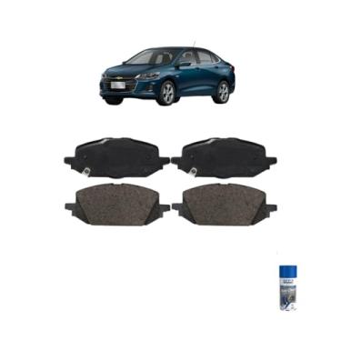 Imagem de Kit Pastilha de Freio GM Onix 1.0 Turbo 20> + Tekbond Anti Chio 300ml
