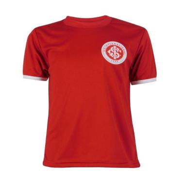 Imagem de Camiseta Internacional Juvenil Menino Dry Bordada Torcedor-Masculino