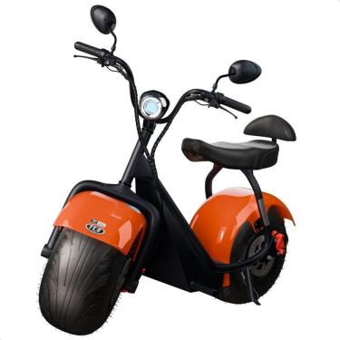 Imagem de Scooter Elétrica 1000W Tui 2 Lugares Autonomia 60km Sem Cnh Laranja Lamborguini
