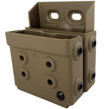 Imagem de Zero9 Holsters - Capa de algema dupla padrão modelo 4003, suporte de punho compatível com a maioria das marcas de algemas (Flat Dark Earth, Molle Lok)