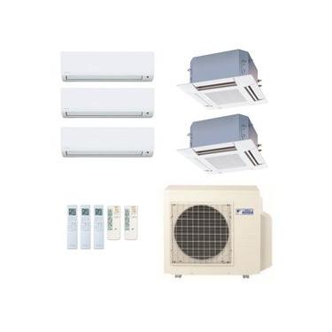 Imagem de Ar-Condicionado Multi Split Inverter Daikin 38.000 (3x Evap HW 12.000 + 2x Evap Cassete 4 Vias 9.000) Quente/Frio 220V