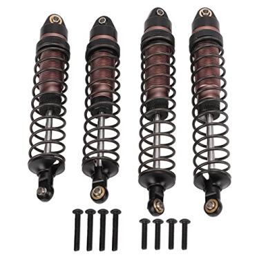 Imagem de Ainoli dianteiro traseiro rc amortecedor mola elástica boa absorção de choque alumínio dianteiro traseiro choques para 1:10 carro rc