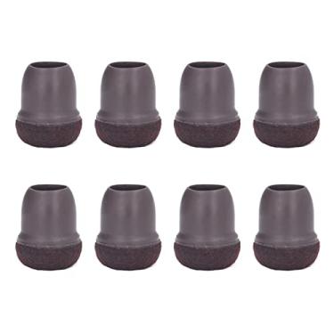 Imagem de aqxreight 8 Peças Protetor de Perna de Cadeira Mesa Cama pé Almofada Macia Elástica Capa Protetora de Perna de Armário para Uso Doméstico Pequeno Seu Piso Perfeito 360 Móveis de Ruído para Cobrir é