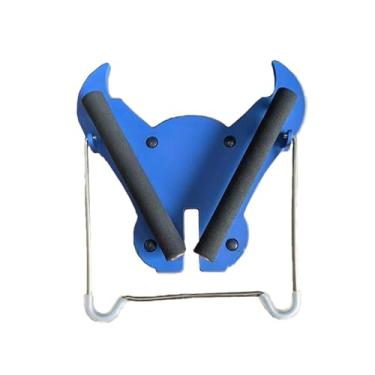 Imagem de KiBcsLic Suporte para Saxofone Alto, Acessório para Instrumento Musical, Compacto, Criativo, Dobrável e Portátil, Azul