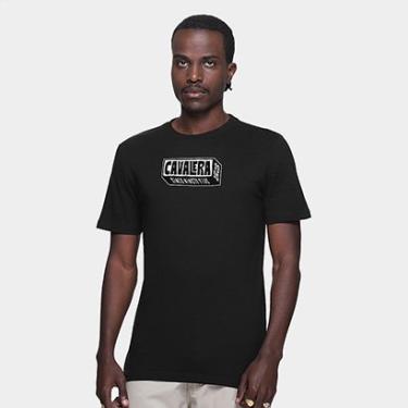 Imagem de Camiseta Cavalera Indie Fur Patch Masculina-Masculino