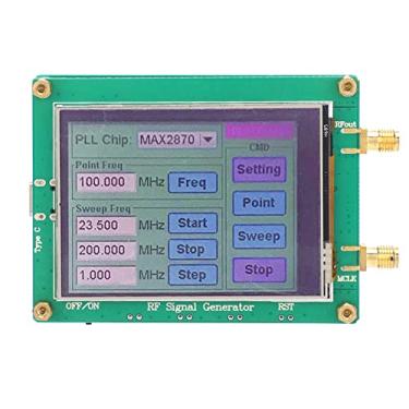 Imagem de Hyuduo Módulo Gerador de Sinal RF 23,5 MHz-6000 MHz Frequência Base VCO Touch Screen Control Com Alta Estabilidade e Baixo Ruído para Medição de Teste de Infraestrutura Sem Fio