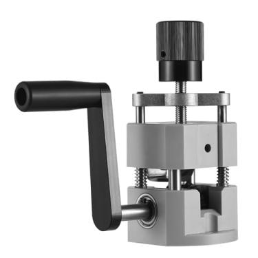 Imagem de Máquina de Raspar Fios Manual para Cobre com Manivela ou Motorizado por Parafusadeira Saída Automática Fio Mola Autoajuste Pelador Liga Portátil Reciclagem em Lixo Metálico