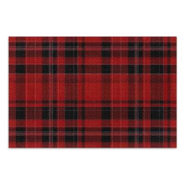 Imagem de Quebra-cabeça adulto 500 peças presentes de festa elefante branco adultos arte arte arte fina pintura clássica vermelho preto xadrez, 20,5 x 14,9 polegadas