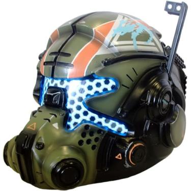 Imagem de Jack Cooper's Helmet With Three Lighting Modes Full Head Resin Mask for Men Cosplay Costume Halloween Helmet Collectible