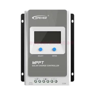 Imagem de Controlador De Carga Solar MPPT 10A 20A 30A 40A 12V 24V EPEVER Tracer3