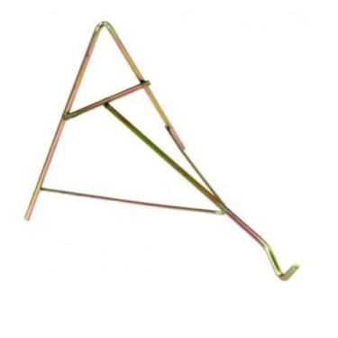 Imagem de Suporte A Para Xaxim - Gg, 40 Cm - (10 Unidades - Zincado) - Mundo Can