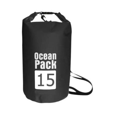 Imagem de Bóia de Segurança Inflável para Natação com Saco Seco à Prova d'Água -