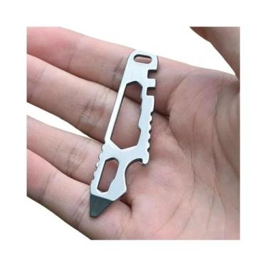 Imagem de Mini Ferramenta Portátil Multifuncional Ajustável De Aço EDC: Abridor 