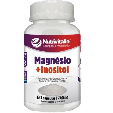 Imagem de MAGNESIO + INOSITOL 700MG 60CAPS NUTRIVITALLE