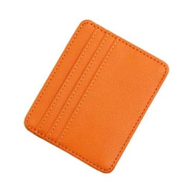 Imagem de Carteira Slim Minimalista Com Bloqueio RFID Para Cartões De Crédito, P